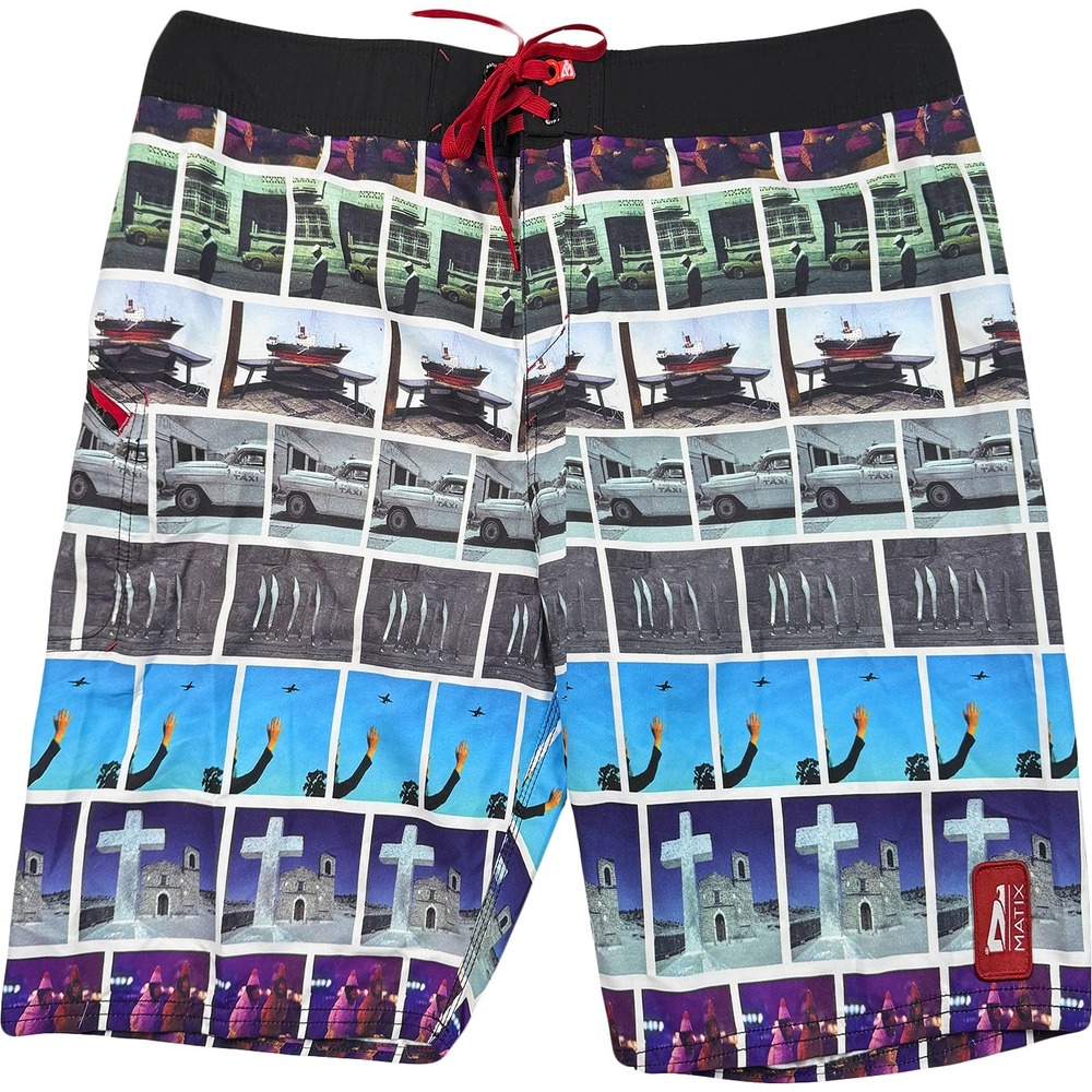 Matix Ryan Miller Board Shorts - NWT Mens Size 38 Multi - #46552-B7‎